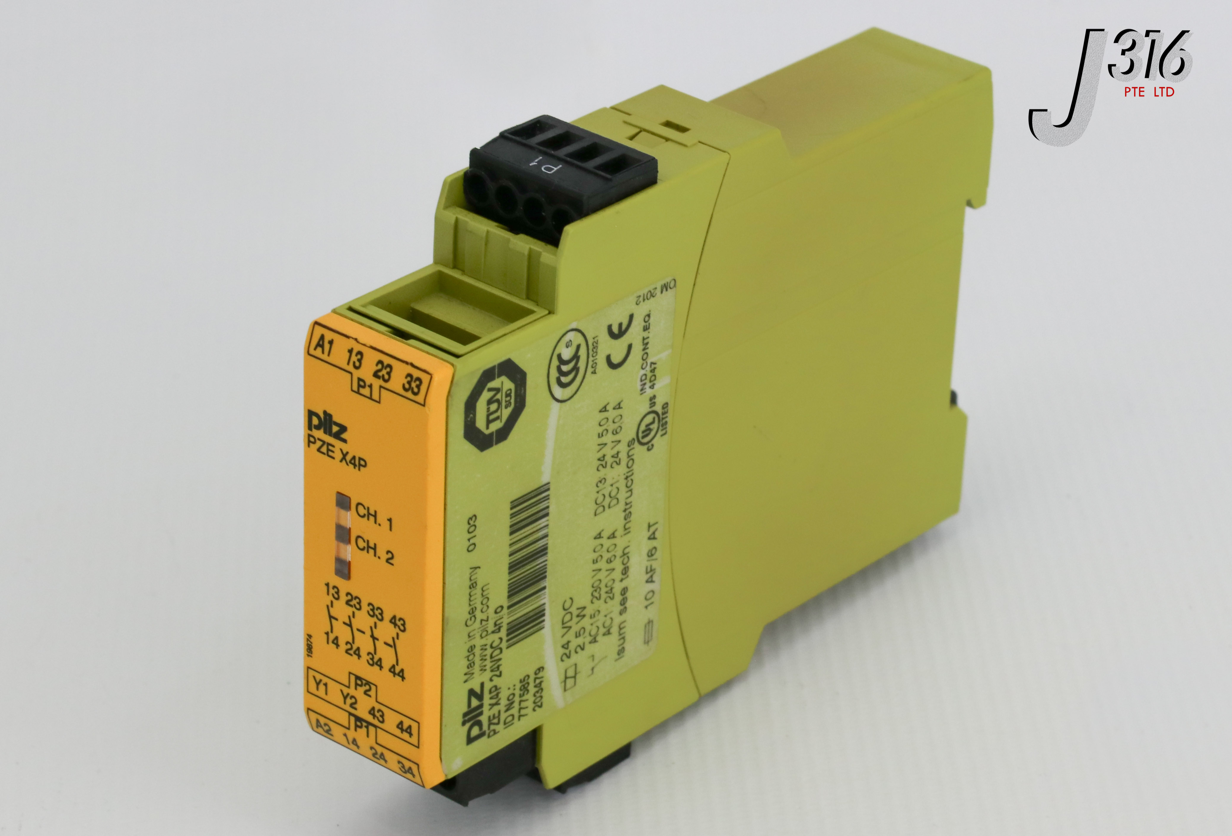 その他 10 25365 PILZ SAFETY RELAY, 777585 PZE X4P 24VDC 4N/O | eBay